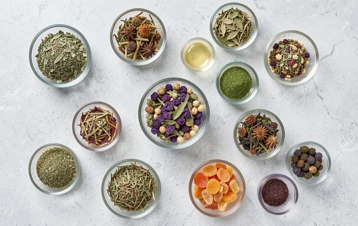 Ingredientes naturales botánicos